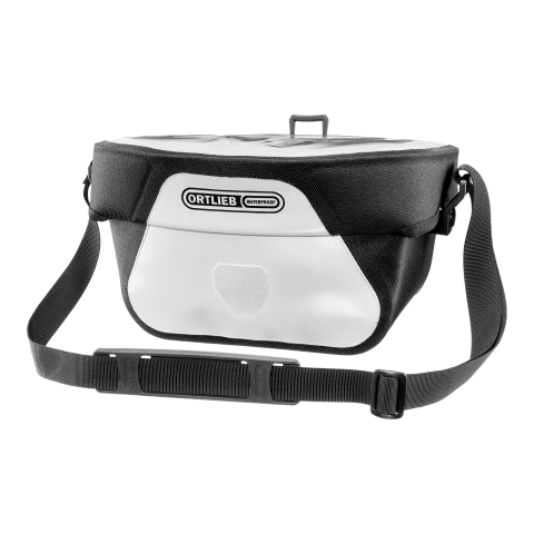Echipament ciclism - GEANTA PORTBAGAJ ORTLIEB ULTIMATE 5L White - black