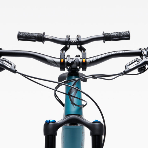 Scaun bicicleta copii - GHIDON PENTRU CADRU MTB KIDS RIDE SHOTGUN PRO NEGRU
