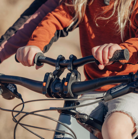 GHIDON PENTRU CADRU MTB KIDS RIDE SHOTGUN PRO NEGRU [2]