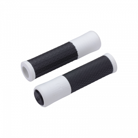 Gripuri BBB Viper 130mm Negru/Alb [0]