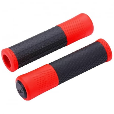 Ciclism - Gripuri BBB Viper 130mm Negru/Rosu