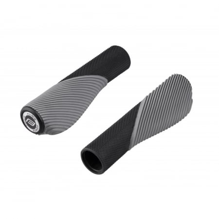 Piese biciclete - Gripuri Force Bow shaped, negru/gri