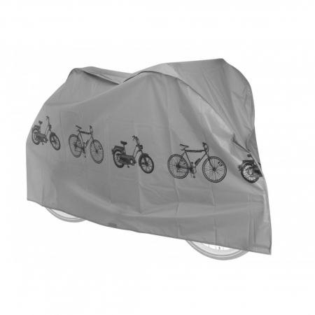 Piese biciclete - Husa Bicicleta Force 220x120x68cm Silver