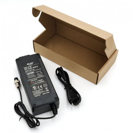 Incarcator trotineta electrica 48V, Output 54.6V/ 2A cu mufa GX16(3pini) [2]