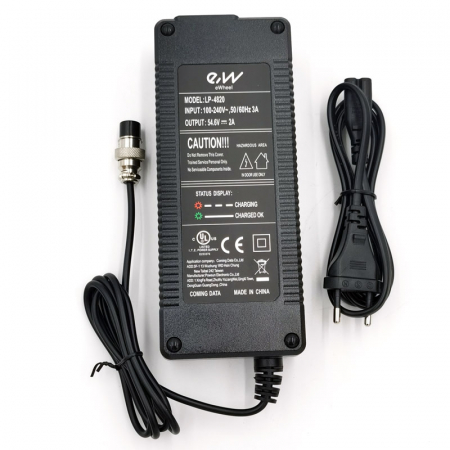Incarcator trotineta electrica 48V, Output 54.6V/ 2A cu mufa GX16(3pini) [1]