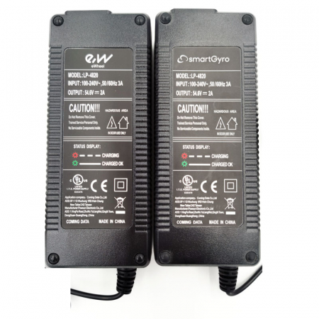 Incarcator trotineta electrica 48V, Output 54.6V/ 2A cu mufa GX16(3pini) [4]