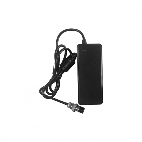 Piese trotinete electrice - Incarcator trotineta electrica 24V, Output 29.4V, 2A, mufa incarcare GX16 + adaptor mufa DC 5.5*2.1mm