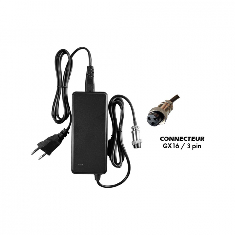 Piese trotinete electrice - Incarcator trotineta electrica 36V(Output 42 V) 2A  cu conector GX16