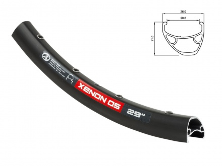 Piese biciclete - Janta  ACO Xenon Pro 29 OS X7  622x 21 32H Only Disc