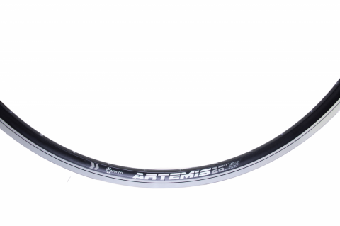 Janta ARTEMIS 26", ALU dubla, 559x18, 36 gauri, V-Brake CNC, negru [1]