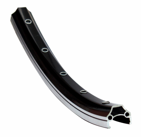 Ciclism - Janta Dubla 20" Cerurim Artemis D03, V-Brake, Fara Capse, 28 Gauri, Neagra
