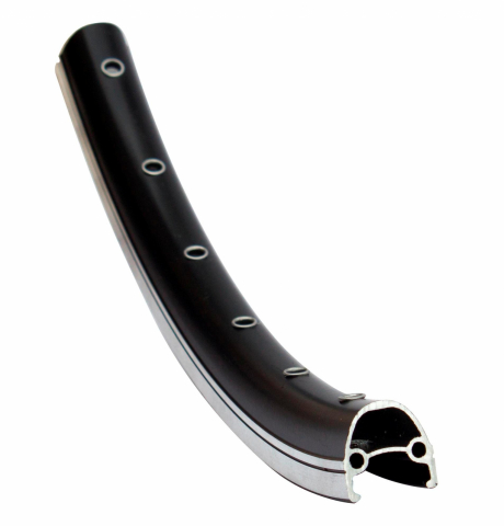 Ciclism - Janta Dubla Atlas - 24 Inch, 36H, Argintiu