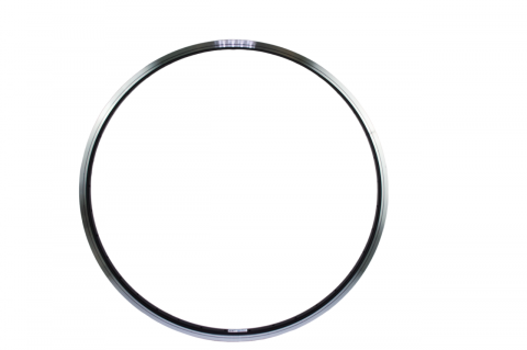 Ciclism - Janta LYRA 24", ALU simpla, 507x21, 36 gauri, V-Brake CNC, negru