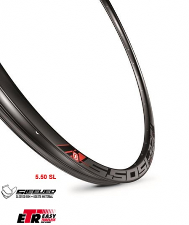 Piese biciclete - Janta MACH 1 5.50 SL DISC 27.5(584x23C) - 32H Negru Anodizat Capsata