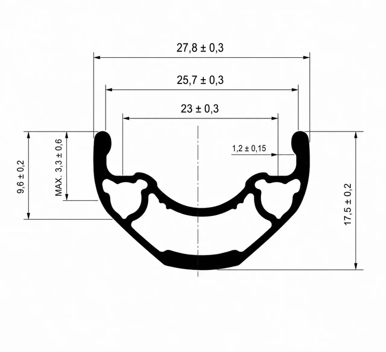Janta SXT D34 29(622 x 25C) 32 H TLR Negru Capsata [1]
