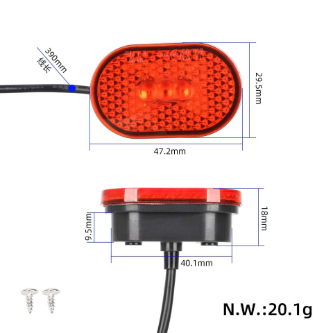Kit aparatoare trotineta electrica Xiaomi M365/1S/Pro/Pro2 [10]