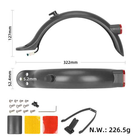 Kit aparatoare trotineta electrica Xiaomi M365/Pro/Pro2/1S/M365 [3]