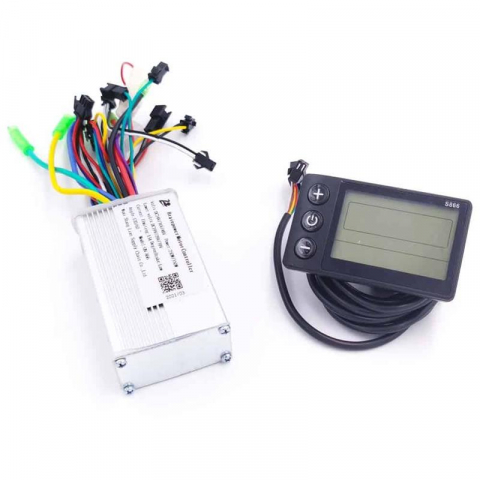 Piese trotinete electrice - Kit bicicleta/trotineta electrica S886 24/36/48V 13A 250/350/500W