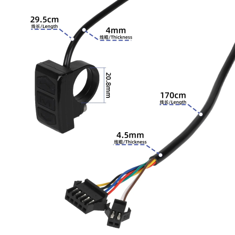 Kit controller si display S830 pentru trotineta/bicicleta electrica 750W 30A [3]