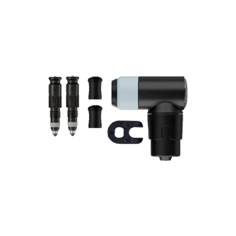 Ciclism - KIT CONVERSIE SCHWALBE CLIK Valve + Cap pompa