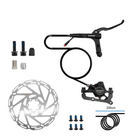 Frane hidraulice - Kit de frana hidraulica spate pentru bicicleta/trotineta electrica