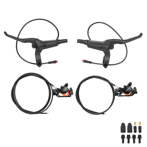 KIT FRANE HIDRAULICE NUTT Y5 CU SENZORI MOTOR SI ETRIERI PARTEA STANGA PENTRU BICICLETE SI TROTINETE ELECTRICE [1]