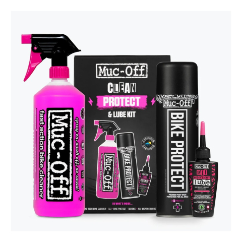 Ciclism - Kit intretinere Muc-Off Clean Protect and All Weather Lube