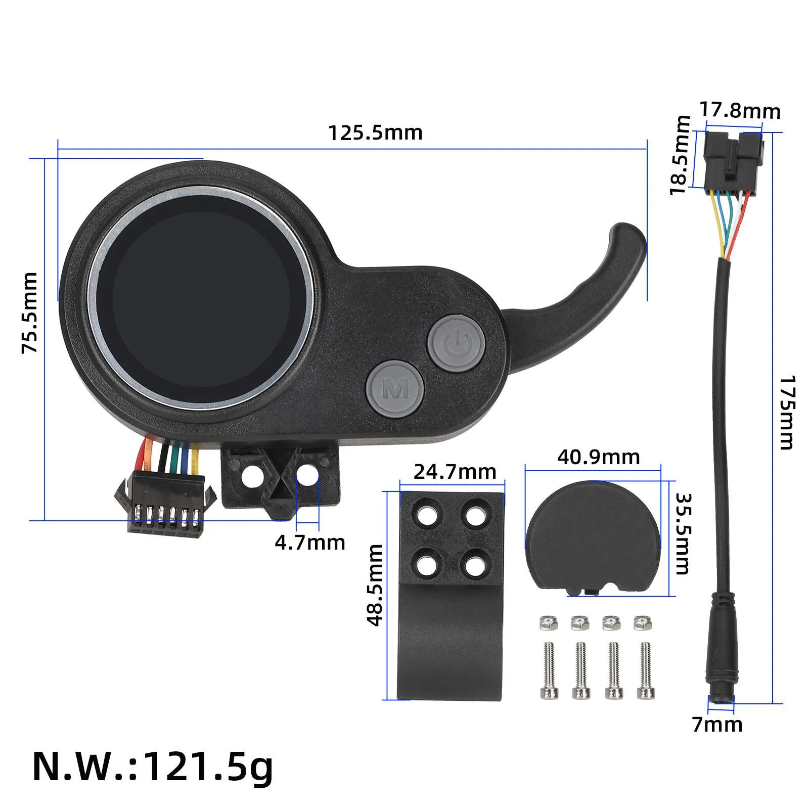 Kit J&P display si controller 48V pentru trotineta electrica [2]