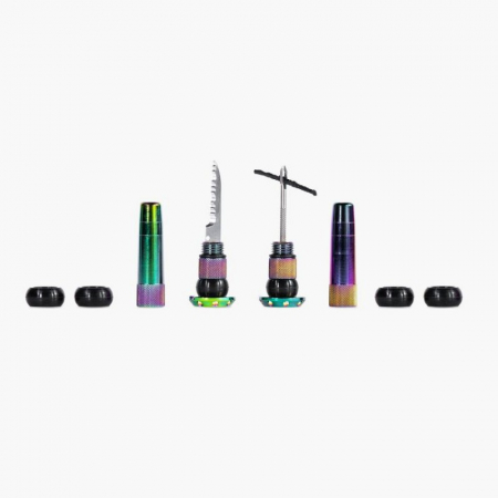 Piese biciclete - Kit reparatie Muc-Off Stealth Tubeless Puncture Plug Iridiscent