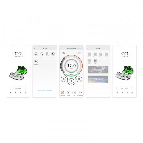Kit trotineta electrica 36V -350 W (tip Xiaomi) -XBOT [2]
