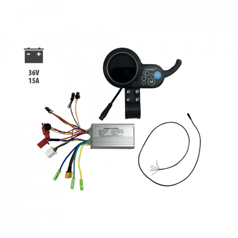 Piese trotinete electrice - Kit trotineta electrica controller + display LIVIAE pentru 36V 15 Ah