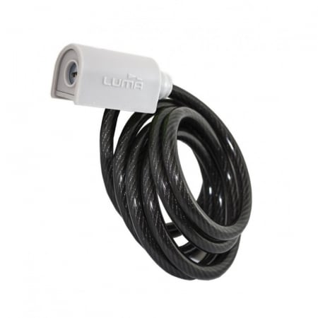 Antifurt bicicleta - Lacat Luma Enduro 7334 D10 150cm alb C30