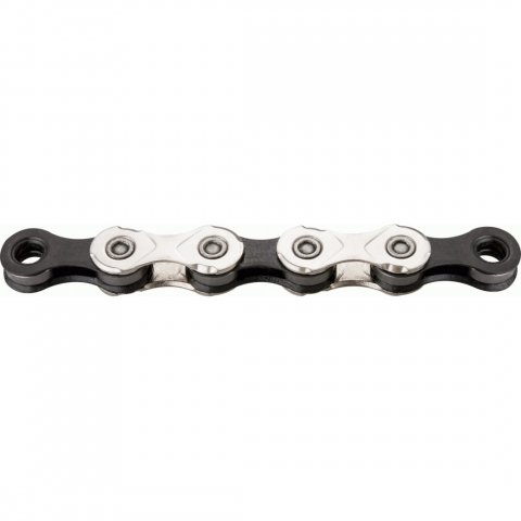 Lant Bicicleta Kmc X12 - 1/2 x 11/128 Inch, 12 Viteze, Argintiu-Negru [1]