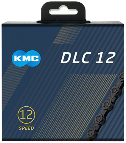 Ciclism - Lant KMC DLC 12 Negru 12 Viteze 126 zale