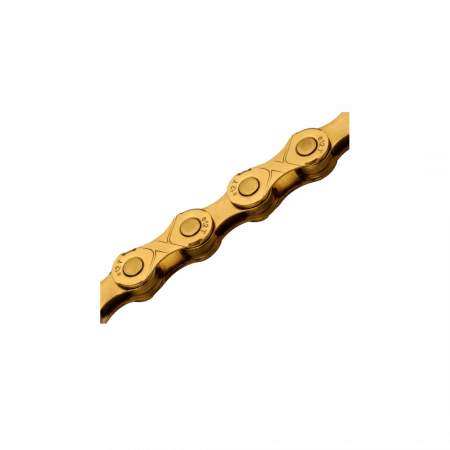 Lant KMC E12 Ti-N 12 Viteze 130 Zale Ebike Gold [1]