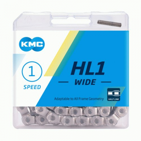 Piese biciclete - Lant KMC HL1 Wide Silver  100 Zale