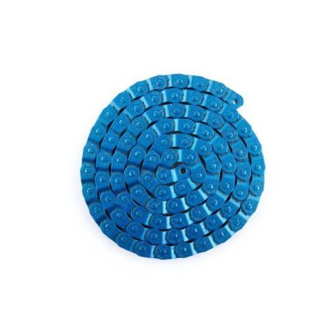 Ciclism - Lant KMC K710, pt.1Vit, BMX, 1/2"x1/8", 100 zale asimetrice anti-drop, Albastru Regal, 430gr