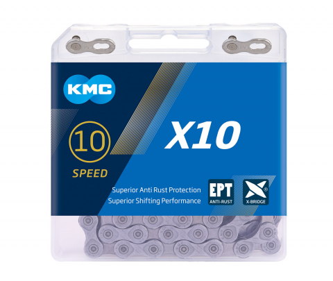 Piese biciclete - Lant KMC X10 EPT 10 viteze 114 Zale