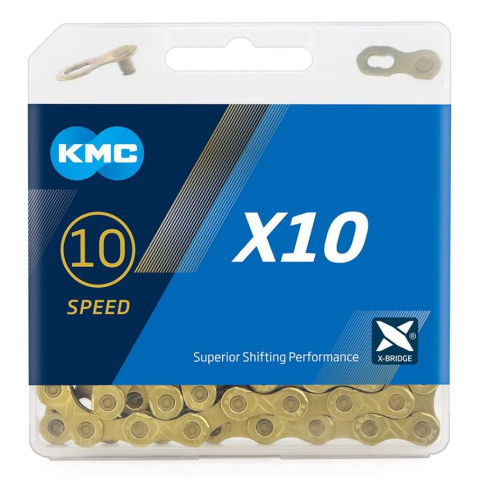 Lant KMC X10 Ti-N Gold, 114 zale, Auriu [0]