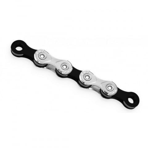 Ciclism - Lant KMC X10 Silver/Black 10 Viteze 116 Zale - Set 25 bucati