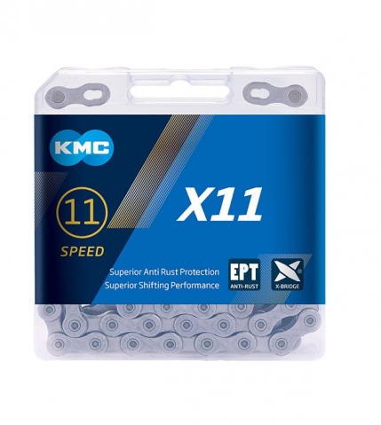 Piese biciclete - Lant bicicleta KMC X11 EPT 11 Viteze 118 Zale