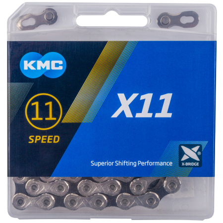 Piese biciclete - Lant KMC X11  Silver/Negru   114 Zale