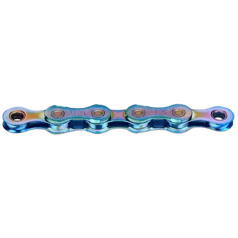 Piese biciclete - Lant KMC X12 Aurora Blue 126 zale
