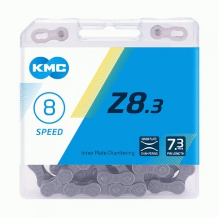Piese biciclete - Lant  KMC  Z 8.3  (18-24V)   Grey
