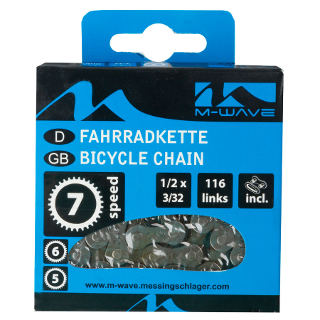 Piese biciclete - Lant M-WAVE 7,6,5 V  116 Z
