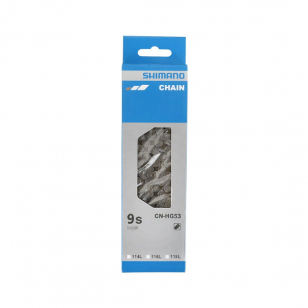Piese biciclete - Lant SHIMANO HG53  9 Viteze 114 Zale
