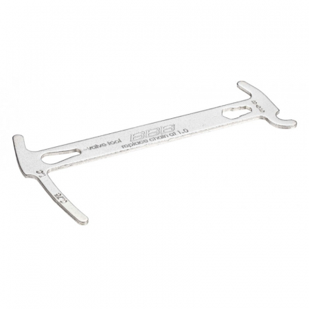 Ciclism - Lera de masurat uzura lant BBB ChainChecker BTL-125 argintiu