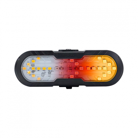 Ciclism - Lumina spate cu semnalizare Fivestars Signal STL-100, telecomanda wireless, acumulator 1200 mAh