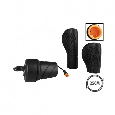 Piese trotinete electrice - Maneta acceleratie cu conector impermeabil