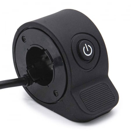 Piese trotinete electrice - Maneta acceleratie trotineta electrica cu buton de pornire (5 fire)